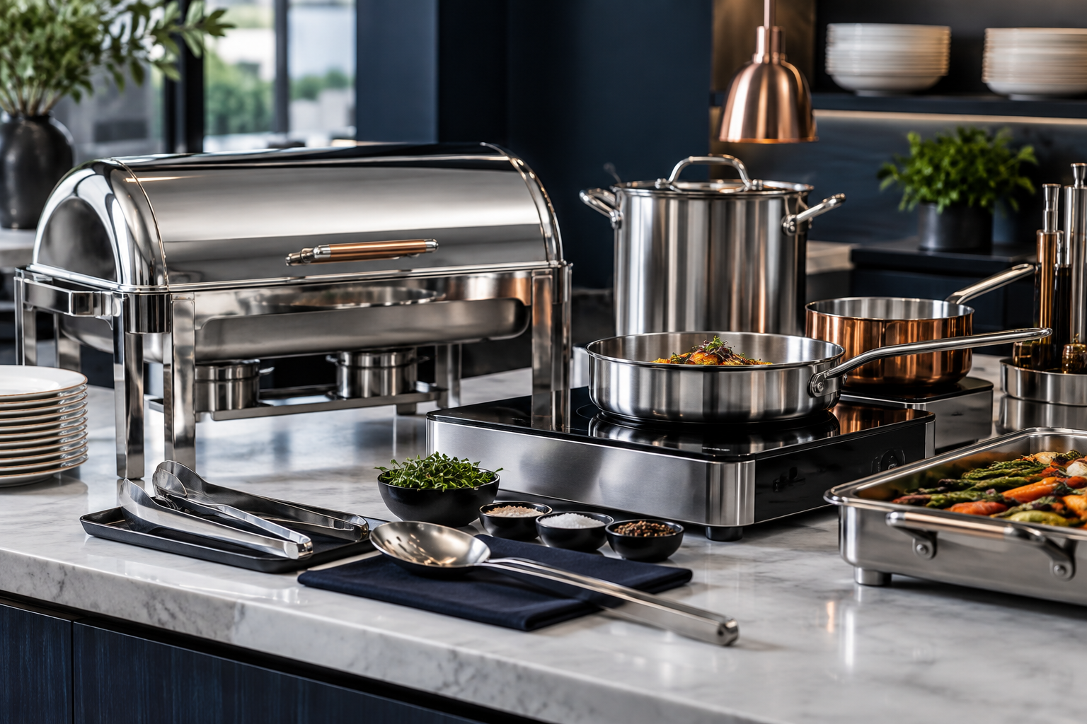 Professional restaurant and buffet equipment